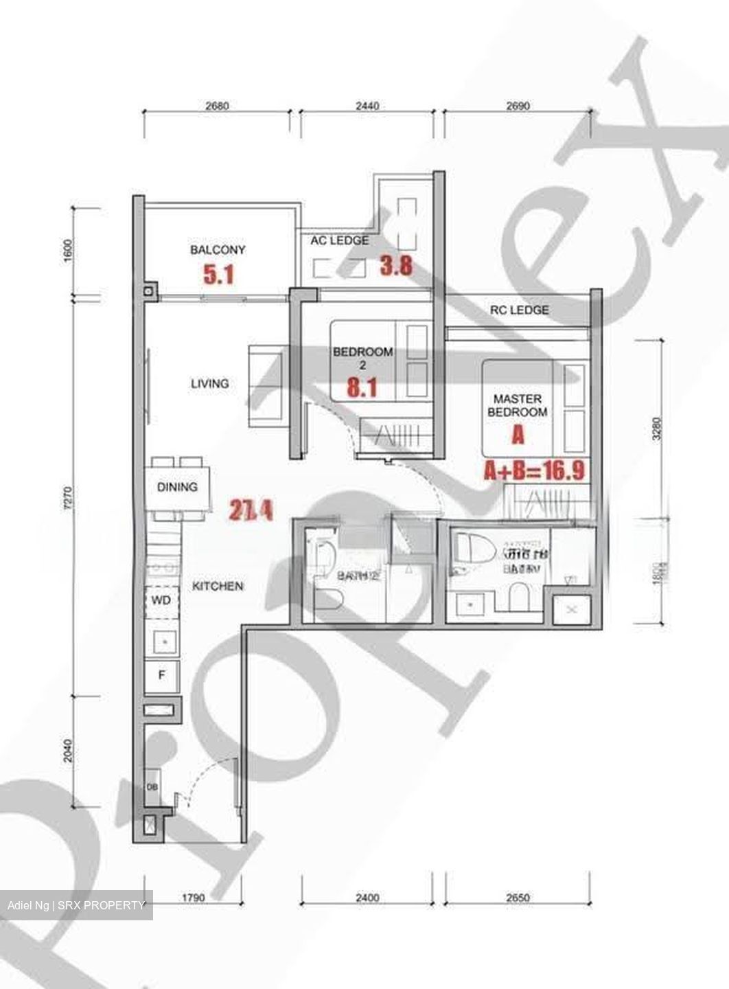 Hillock Green (D26), Apartment #628475061